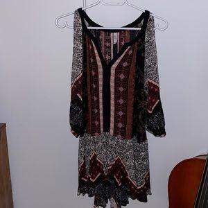 Boho free people dress